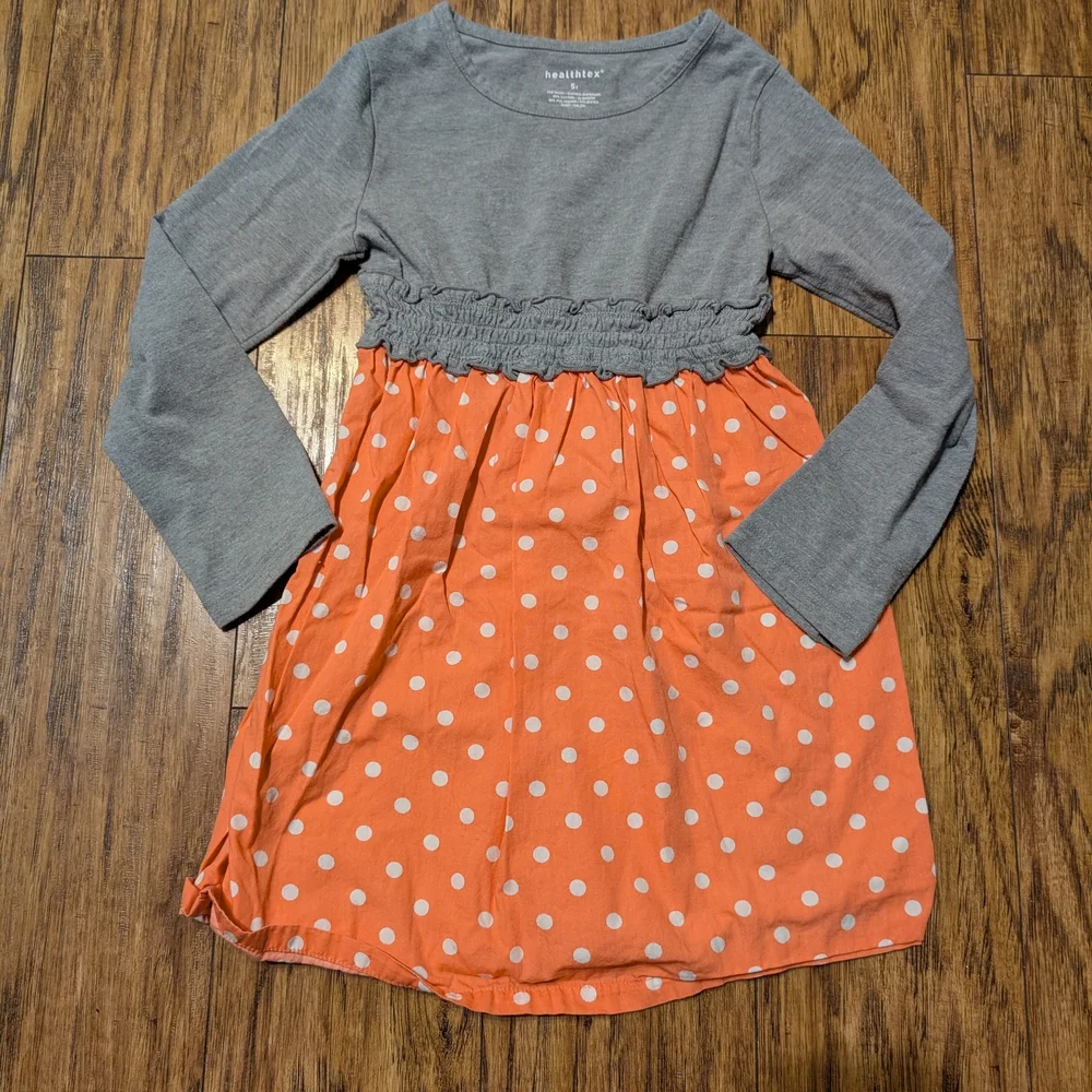 $ Lot Of 5 Healthtex Long Sleeve‎ Size 5 Dresses